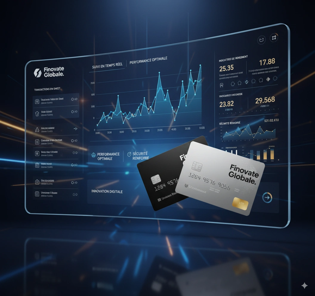 Modern banking interface